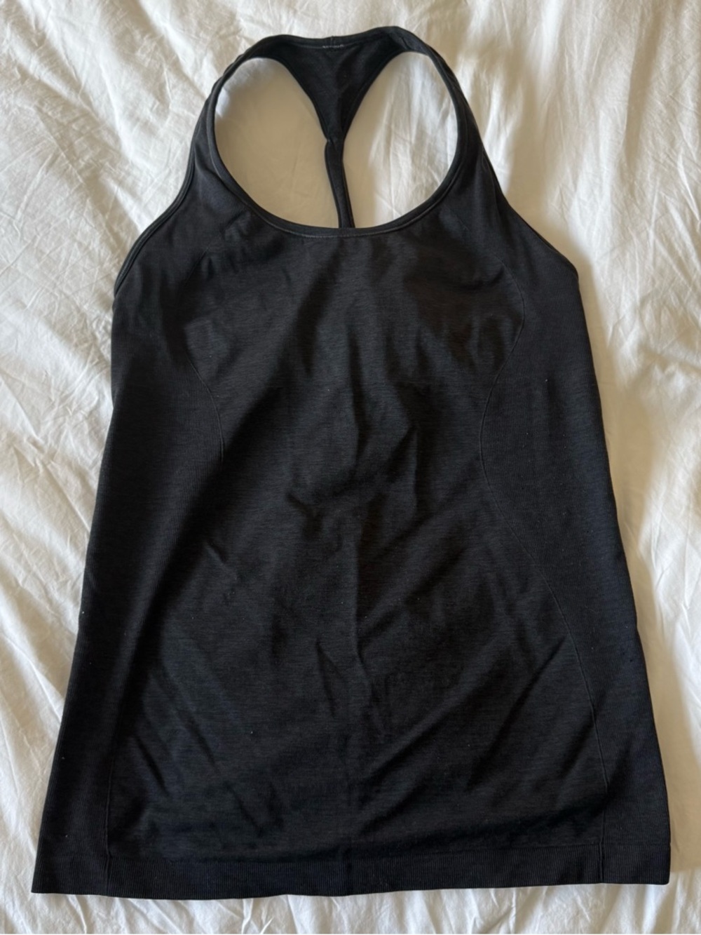 lululemon athletica Dark Gray Racerback Tank